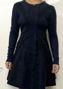 Stylish Black Fit &amp; Flare Dress