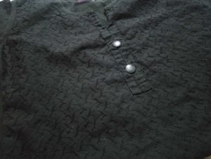 Black Kurta Top
