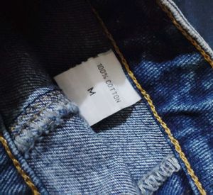 Button-Front Denim A-Line Mini Skirt🌀