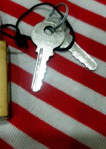 Brass Padlock with Keys