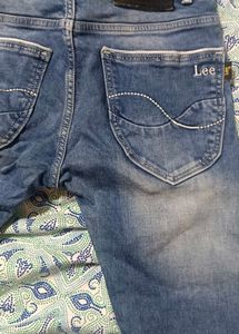 Lee Jeans Men Blue Denim Jean