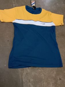 Yellow Blue Sports Wear