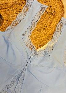 Lace Trim Tank Top