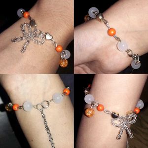 Boho Beaded Charm Bracelet 4 color available ♡