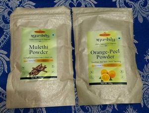 Ayurdaily Mulethi & Orange Peel Powders
