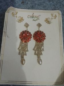 Heavy Red Jewellery Set