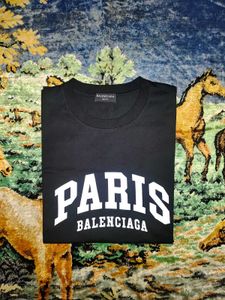 New Balenciaga Cities Paris T-Shirt Medium Fit