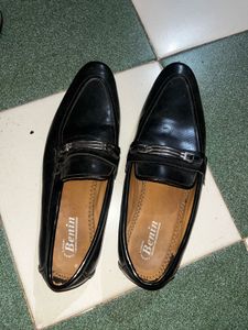 Classic Black Loafers