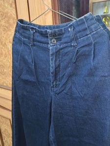 Women's Wide Leg Denim Culottes