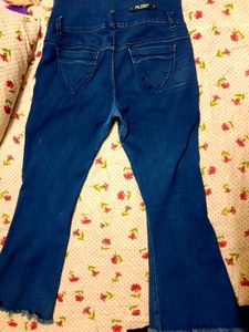 High Waisted Bell Bottom Jeans
