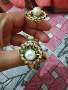 Bikaneri Polki Style Bangles
