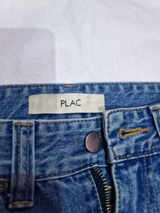 Blue Distressed Denim Jeans