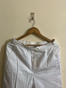 Classic White Women's Pants