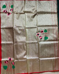 Trending Lotus muniya border paithani saree