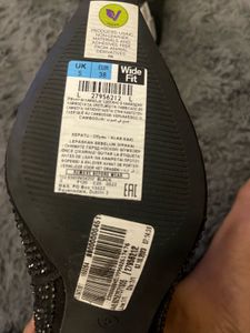 Brand New M&amp;S Sparkling Black Ankle Boots