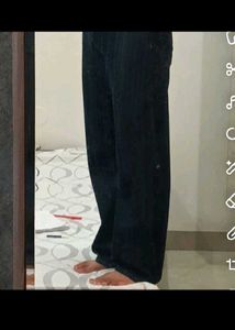 Dark Wash High Waisted Wide Leg Jeans