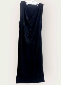 odbo Black Sleeveless Dress