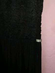 Elegant Black Sleeveless Maxi Dress