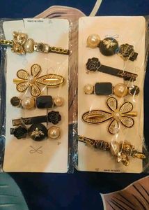 Sparkling Beautiful  Alligator Hair Clip Set