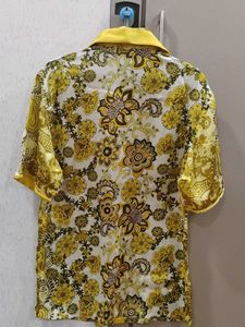 Floral Paisley Print Shirt