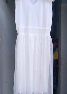 White Tulle Dress