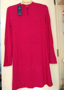 Marks and Spencer Pink Polka Dot dress