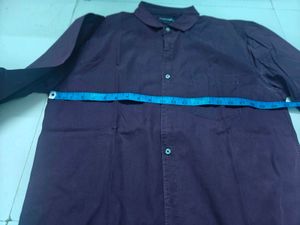 Men's Casual Purple Shirt