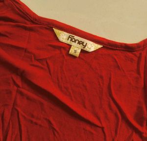 Red Bolero Shrug Top