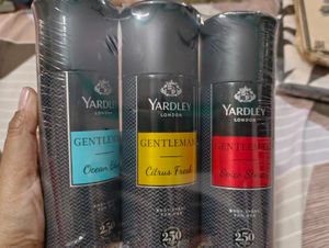 Yardley Gentleman Trio - Body Spray Set