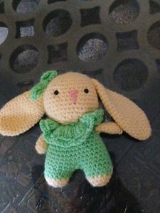 Handmade Crochet Bunny Toy