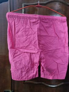 Pink Casual Shorts