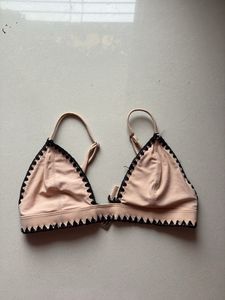 Cute Embroidery Bikini Top
