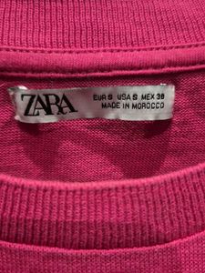 Vibrant Pink Unisex Zara T-Shirt