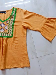 Mustard Yellow Top.