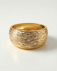 18K Gold Plated Anti Tarnish Chunky Bangle