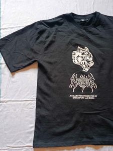 Black Wolf Graphic T-Shirt