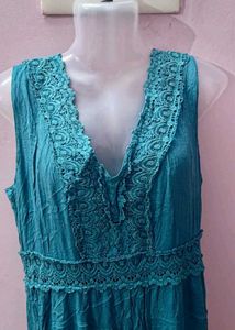 new unused xl Blue Maxi Dress