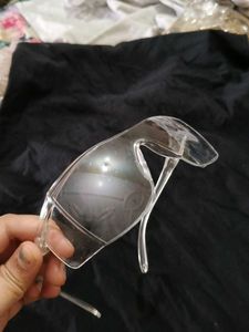 Clear Shield Biker glasses
