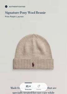 Polo Ralph Lauren Signature Pony Wool Beanie