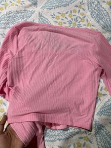 adorable pink crop top