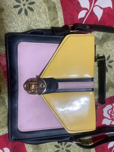 Colorblock Shoulder Bag