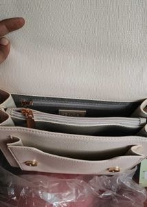 Chic Cream Crossbody Bag