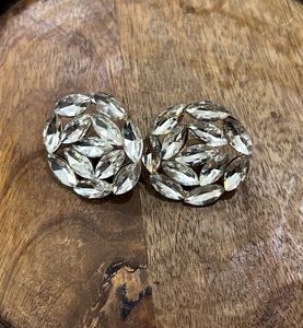 Sparkling Crystal Stud Earrings