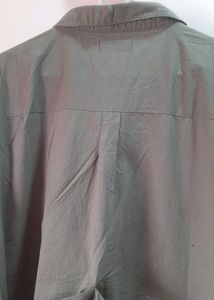 SALE!!Olive Green Button-Up Denim one piece