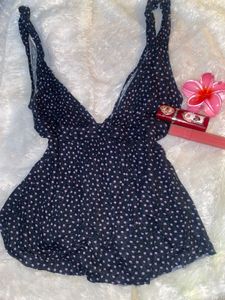 Chic Polka Dot Mini Dress