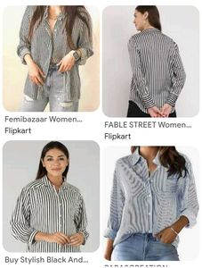 Classic Striped Button-Down Shirt