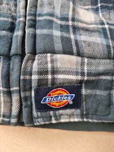 Dickies 2000s Plaid Quilted Hooded Jacket