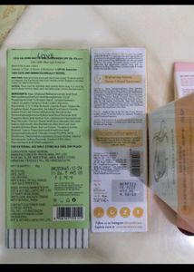 Sunscreens different brands 1pc