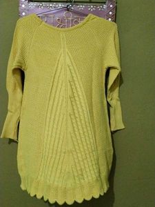 Cute Yellow Teddy Bear Sweater