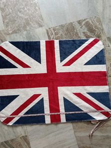 Union Jack Themed Throw Blanket